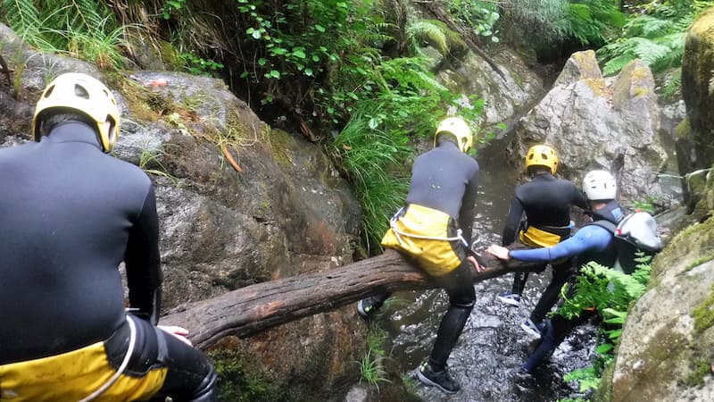 Barranco de luneda A Cañiza