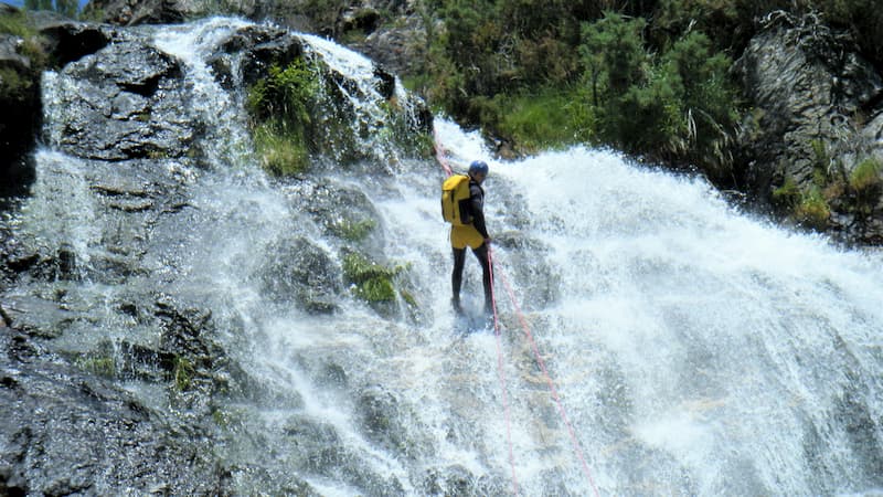 Barranco del Cerves rápel