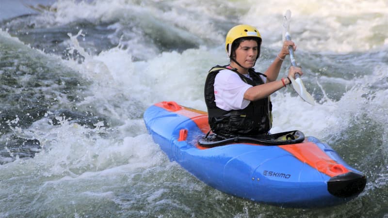 kayak de aguas bravas en galicia cursos