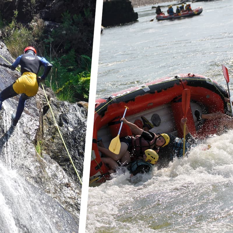 Packs Arrepions Barranquismo y Rafting