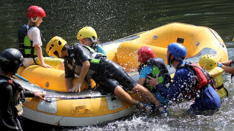 Rafting Infantil en Galicia Barcela