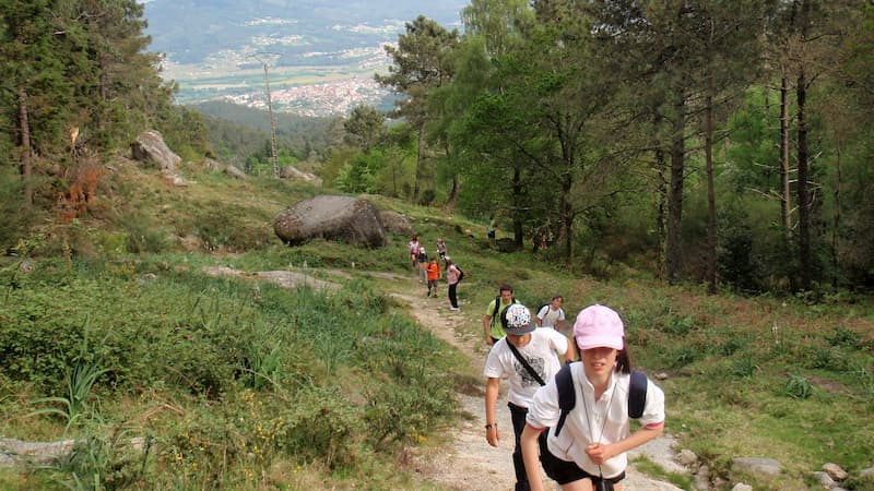 Senderismo en Galicia Monte Aloia