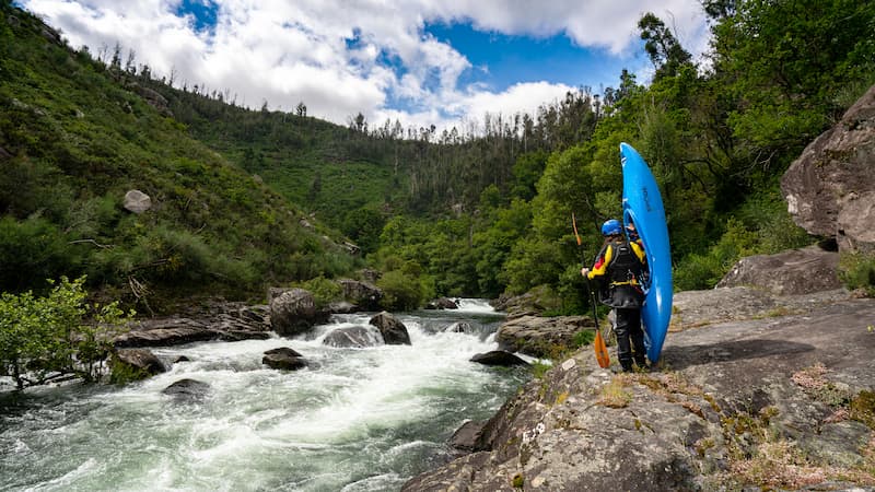 Descensos en kayak por Galicia