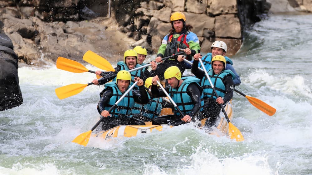 Rafting Arrepions