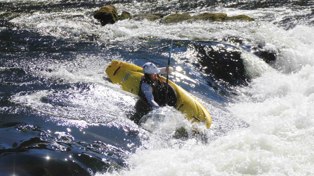 Kayak aguas bravas Galicia